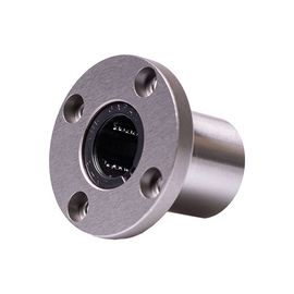 The outer cylinder of the standard-type linear bushing and the flange are integrated and fitting is easily achieved by bolting directly to the housing._THK_LMF40UU 