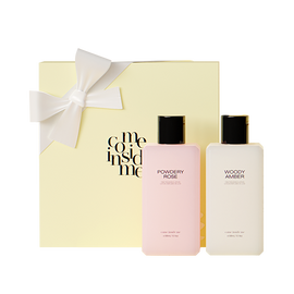 [Come Inside Me] Body Lotion Set (Powdery Rose, Woody Amber) 300ml_Body Perfume, Hydration, Nutrition, Musk, Floral_made in Korea