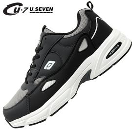 [DONGHO] U7 DM 8300 Sneakers Black Gray _ Breathe Mesh Walking Running Shoes Women Men Fashion Sneakers