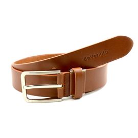 [BeVenuto] BVB2T.35.LB Men's Italian Leather Belt 32mm _ Classic Casual Dress Belts with Prong Buckle Made in Korea
