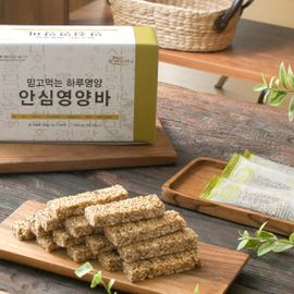 [Chungsamdae] a nutritious bar made with brown rice-Nutrition bar, healthy snack, energy bar, nut snack, grain bar-Made in Korea