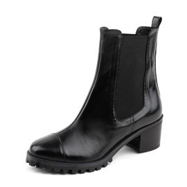 [KUHEE] Ankle_2343K 5cm _ Band Ankle Boot for Women with Comfort, Girl's Fashion Shoes, High Heels, Bootie Ankle Boot, Handmade, Cowhide _ Made in Korea