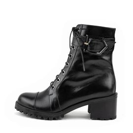 [KUHEE] Ankle_2360K 5cm _ Zipper Ankle Boot for Women with Comfort, Girl's Fashion Shoes, High Heels, Bootie Ankle Boot, Handmade, Cowhide _ Made in Korea