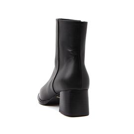 [KUHEE] Ankle_6773-1 5cm Claire _ Zipper Ankle Boot for Women with Comfort, Girl's Fashion Shoes, High Heels, Bootie Ankle Boot, Handmade, Cowhide _ Made in Korea