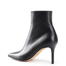 [KUHEE] Ankle_8409K 8cm _ Zipper Ankle Boot for Women with Comfort, Girl's Fashion Shoes, High Heels, Bootie Ankle Boot, Handmade, Cowhide _ Made in Korea
