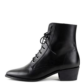 [KUHEE] Ankle_8416K 4cm _ Zipper Ankle Boot for Women with Comfort, Girl's Fashion Shoes, High Heels, Bootie Ankle Boot, Handmade, Cowhide _ Made in Korea