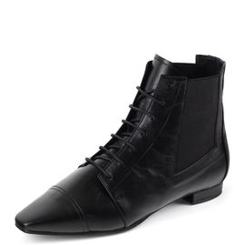 [KUHEE] Ankle_8418K-1 1.5cm _ Band Ankle Boot for Women with Comfort, Girl's Fashion Shoes, Flat Bootie Ankle Boot, Handmade, Cowhide _ Made in Korea