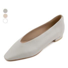 [KUHEE] Flat_2023K 1.5cm_ Flat Shoes for women with Comfort, Girl's Fashion Shoes, Soft Slip on, Handmade, Sheepskin _ Made in Korea