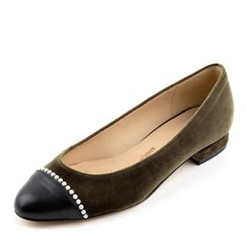 [KUHEE] Flat_2301K 1.5cm_ Flat Shoes for women with Comfort, Girl's Fashion Shoes, Soft Slip on, Handmade, Sheepskin Fabric _ Made in Korea
