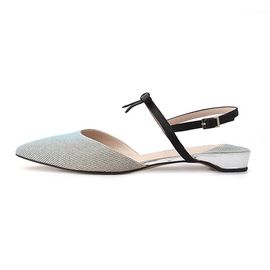 [KUHEE] Flat_7096_1.5cm_ Flat Shoes for women with Comfort, Girl's Fashion Shoes, Soft Slip on, Handmade, Silk Fabric _ Made in Korea