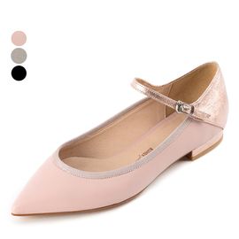 [KUHEE] Flat_9029K 1.5cm_ Flat Shoes for women with Comfort, Girl's Fashion Shoes, Soft Slip on, Handmade, Sheepskin, Cowhide _ Made in Korea