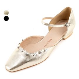 [KUHEE] Flat_9098K 1.5cm_ Flat Shoes for women with Comfort, Girl's Fashion Shoes, Soft Slip on, Handmade, Sheepskin _ Made in Korea