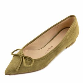 [KUHEE] Flat_9333K-1 1.5cm_ Flat Shoes for women with Comfort, Girl's Fashion Shoes, Soft Slip on, Handmade, Sheepskin Suede _ Made in Korea