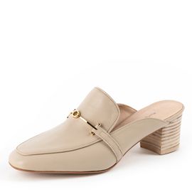 [KUHEE] Bloafer 9033K 5cm-Women's Simple Loafer Shoes, Leather Cushion Daily Shoes, Handmade Shoes-Made in Korea