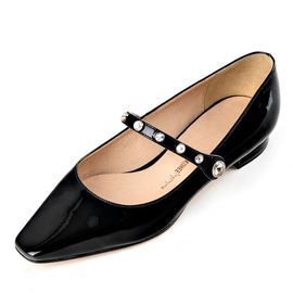 [KUHEE] Flat_9016K 1.5cm _ Flat Women's shoes,  Wedding, Party Shoes, Handmade, Cowhide Patent _ Made in Korea