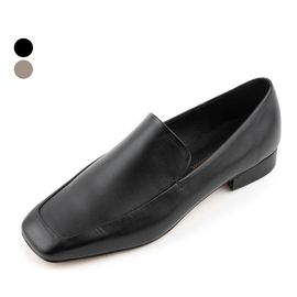 [KUHEE] Loafer_2341K 2cm-Women's Loafers Formal Shoes Shoes Middle Heel Handmade Shoes - Made in Korea