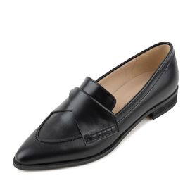 [KUHEE] Loafer 2011K 2cm-Women's Stellerto Suit Shoes Shoes Middle Heel Handmade Shoes - Made in Korea