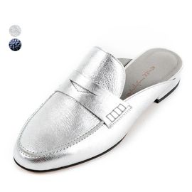 [KUHEE] Loafers 9034K-1 2cm-Women's Blooper Dress Shoes Enamel Middle Heel Handmade Shoes - Made in Korea