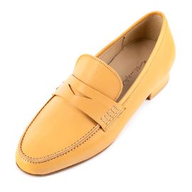[KUHEE] loafer 9037K 2cm-Women's Loafer Shoes Leather Cushion Daily Shoes Handmade Shoes-Made in Korea