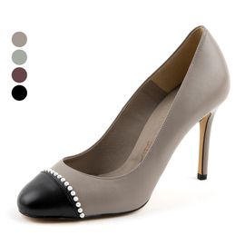 [KUHEE] Pumps_2302K 9cm _ Pumps Women's shoes, High heels, Wedding, Party shoes, Handmade, Cowhide _ Made in Korea