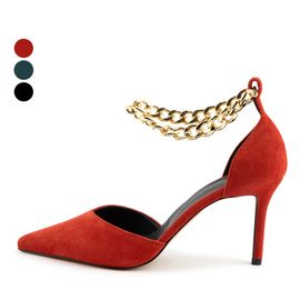 [KUHEE] Pumps_2304K 8cm _ Pumps Women's shoes, High heels, Wedding, Party shoes, Handmade, Cowhide _ Made in Korea