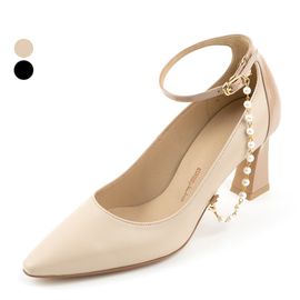 [KUHEE] Pumps_2306K 7cm _ Pumps Women's shoes, High heels, Wedding, Party shoes, Handmade, Cowhide _ Made in Korea