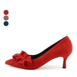 [KUHEE] Pumps_2339K 6cm _ Pumps Women's shoes, High heels, Wedding, Party shoes, Handmade, Sheep skin leather (Suede)  _ Made in Korea