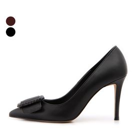 [KUHEE] Pumps 7339 9cm _ Pumps Shoes Women High Heels, Handmade Shoes, Cowhide Shoes, Python _Made in Korea