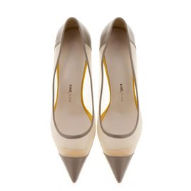 [KUHEE] Pumps_8143K 10cm _ Pumps Women's shoes, High heels, Wedding, Party shoes, Handmade, Sheepskin leather, Mesh _ Made in Korea