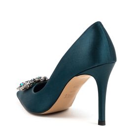 [KUHEE] Pumps_8316K 9cm _ Pumps Women's shoes, High heels, Wedding, Party shoes, Handmade, Silk _ Made in Korea