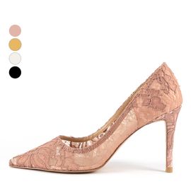 [KUHEE] Pumps_9045K 9cm _ Pumps Women's shoes with Comfort, High heels, Wedding, Party shoes, Handmade, Fabric _ Made in Korea