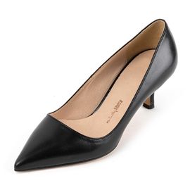 [KUHEE] Pumps_9046K 6cm _ Pumps Women's shoes,middle heels, Wedding, Party shoes,  Handmade, Cowhide Shoes, Patent, Sheepskin leather, Goat skin _ Made in Korea