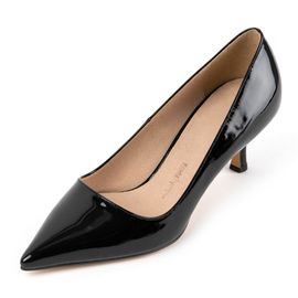 [KUHEE] Pumps_9046K 6cm _ Pumps Women's shoes,middle heels, Wedding, Party shoes,  Handmade, Cowhide Shoes, Patent, Sheepskin leather, Goat skin _ Made in Korea