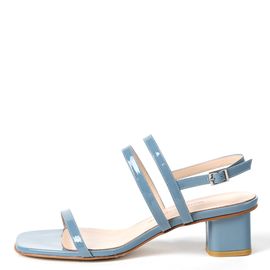 [KUHEE] Sandals 8223K 4cm-Open Toe Strap Summer Middle Heel Slingback Handmade Shoes-Made in Korea