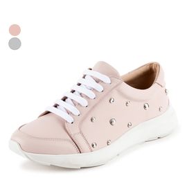 [KUHEE] Sneakers(9031K) 3cm-Cowhide Daily Casual Platform Pastel Handmade Shoes-Made in Korea
