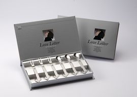 [Solingen] Love Letter Teaspoon Fork Set, Teaspoon 3P, Fork 3P _ Made in KOREA