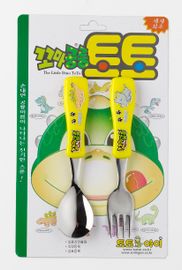[Solingen] Toto Spoon Fork Set, For Infant, Stainless Steel, Stainless Steel (27) _ Made in KOREA