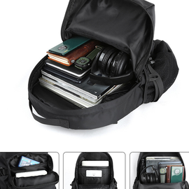 [GIRLS GOOB] Laptop Zipper Backpack Oxford Waterproof 3D Air Mesh Shoulder, China OEM
