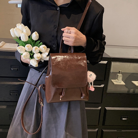 [GIRLS GOOB] Women's Mini Backpack with Keyring Shoulder Bag, China OEM