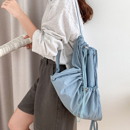 [GIRLS GOOB] Women's Strings Backpack Shoulder Bag, China OEM