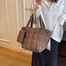 [GIRLS GOOB] Women's Embossed Padded tote bag Shoulder Bag Handbag, China OEM