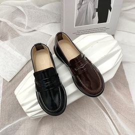 [Girls Goob] Kids Oxford Shoes - Classic Lace-Up Dress Shoes for Girls and Boys, Ideal for School Uniforms and Casual Wear - Made in Korea