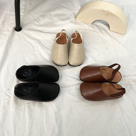 [GIRLS GOOB] Boys and Grils Band Strap Synthetic Leather Clogs Toddler Sandals Mule - Made In KOREA