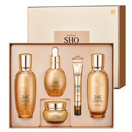 Coreana Rodin Show 24K Glutathione Gold 5-Piece Set – Radiant Firmness, Deep Hydration, Long-Lasting Moisture, Made in Korea