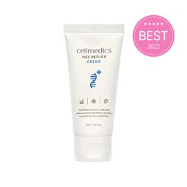 CELLMEDICS MGF RETURN CREAM 70ml Glowing skin, moisturizing, skin nutrition, spot pigmentation, skin regeneration - Made in Korea