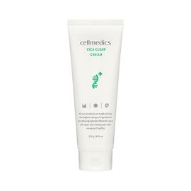 CELLMEDICS CICA CLEAR CREAM 250g, Moisture Balance, Sebum Control, Soothing Antibacterial Anti-Inflammatory, Skin Barrier Strengthening - Made in Korea