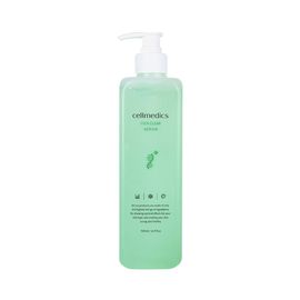 CELLMEDICS CICA CLEAR SERUM 500ml, Moisture Balance, Sebum Control, Soothing Antibacterial Anti-Inflammatory, Skin Barrier Strengthening - Made in Korea