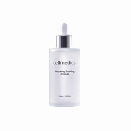 CELLMEDICS HYDRATING SOOTHING AMPOULE 100 ml  Rich Hydration, Soothing Skin, Intensive Moisturizing Care, Strengthening Skin Barrier - Made in Korea