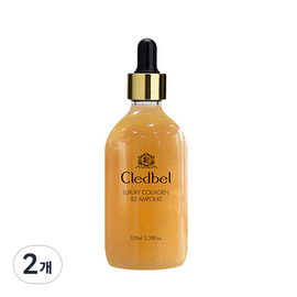 Cledbel Luxury Collagen 82 Ampoule 100 ml × 4 pieces_Wrinkle Whitening Blemish Care, Radiant Skin, Moisturizing, Skin Nutrition - Made in Korea