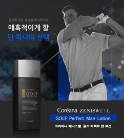 Coreana  ZENISWELL GOLF Perfect Man Lotion 140ml, Whitening and Wrinkle Improvement, Hydration and Nutrition Supply - Made in Korea